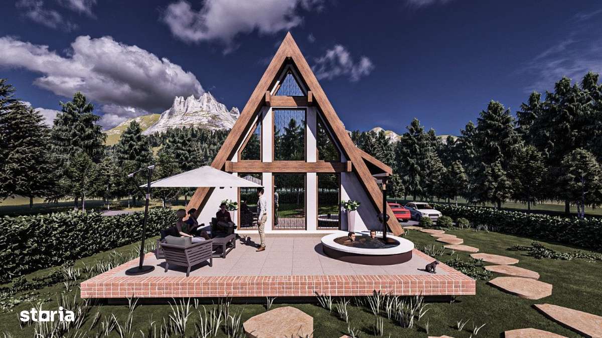 Casă A‑Frame 4 camere, Râșnov,Brasov-Direct dezvoltator, fără comision-13