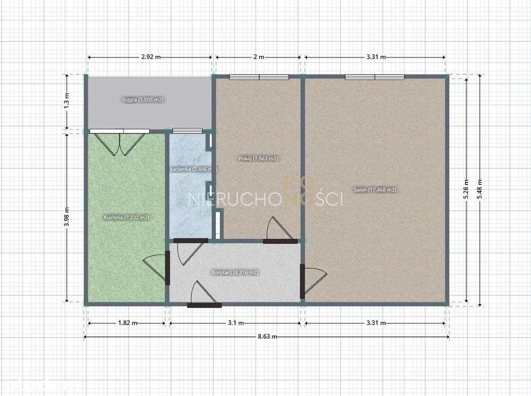 Przy Odrze | Ciche | Wysokie | Piwnica | Loggia-12