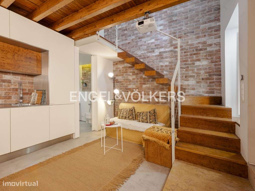 T1 Duplex com charme no coração de Alfama - Grande imagem: 2/21