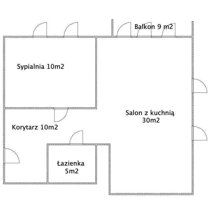 Nowa Cena Krzeptów 85m2 - 4 pokoje, 2 łazienki-18