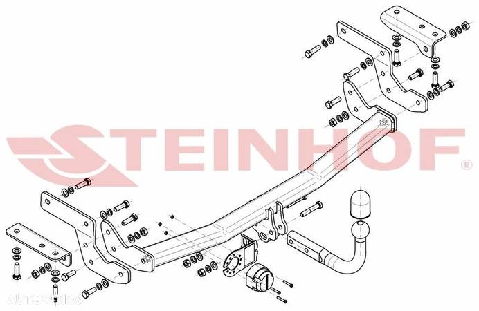 Carlige auto de remorcare Ssang Yong Musso - 8