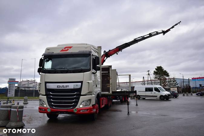 DAF XF 440 6x2 Fassi F365 FLY JIB HDS Żuraw Crane Kran Chwytak do Palet - 12