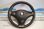 VOLANTE GUIADOR COMPLETO BMW SERIE 1 E87 SERIE 1 E81 E82 COUPE E88 CABRIO PELE AIRBAG - 1