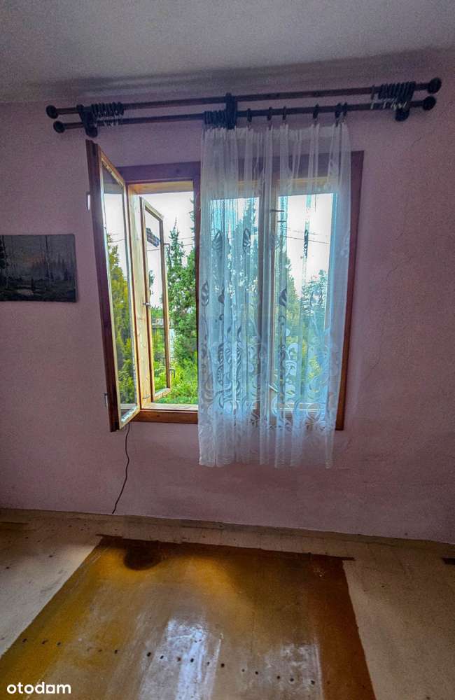 Klimatyczny drewniany dom, w Przybynów gm Żarki - Pełny obrazek: 5/7