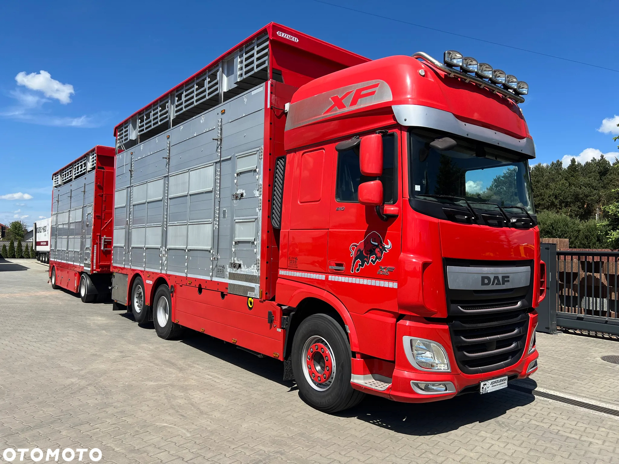 DAF XF510 Pezzaioli 3 poziomy / hydrauliczny dach - 6