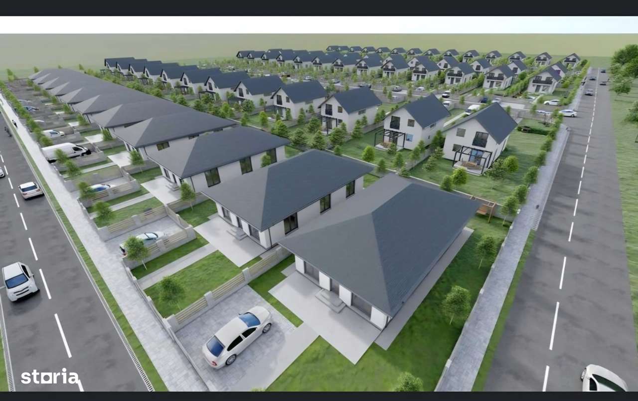 Case la cheie in Sg de Mures, 7 arii teren , 4 camere, semineu,2 bai - Imagine principală: 5/19