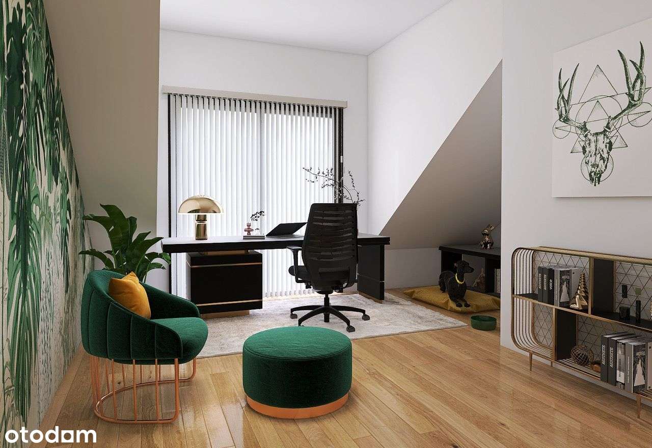 Dom bliźniak w kameralnej inwestycji na Bielanach-3