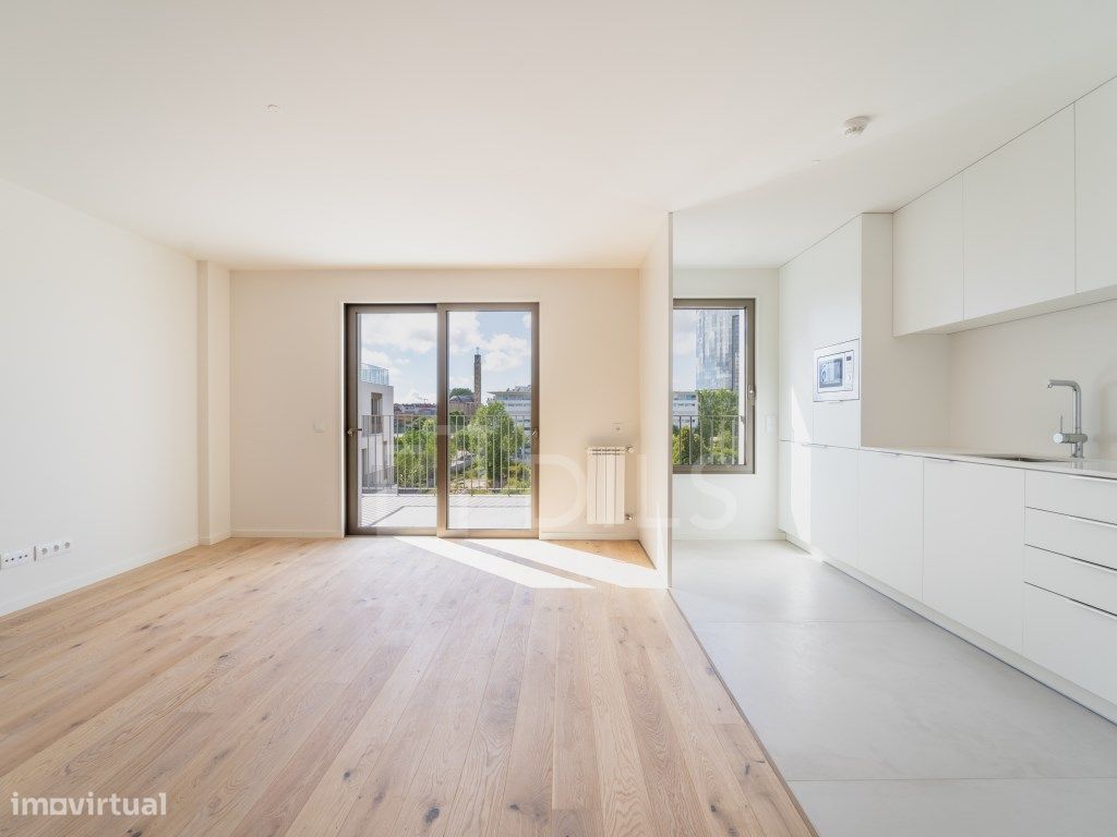 Apartamento T2 Novo, com varanda em condominio fechado - Grande imagem: 1/32