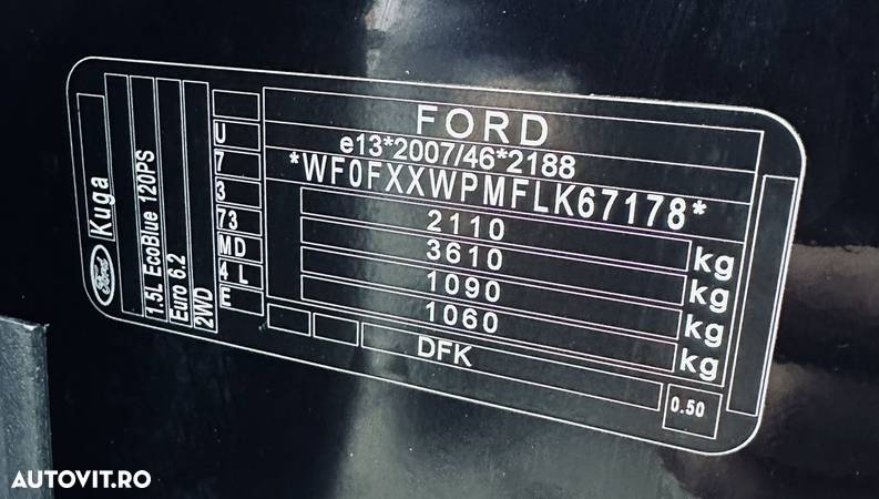 Ford Kuga 1.5 TDCi 2WD Powershift Trend - 29