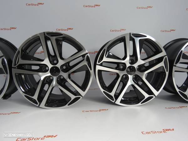 Jantes Look Peugeot 16 x 7 et 35 5x108 Black - 2