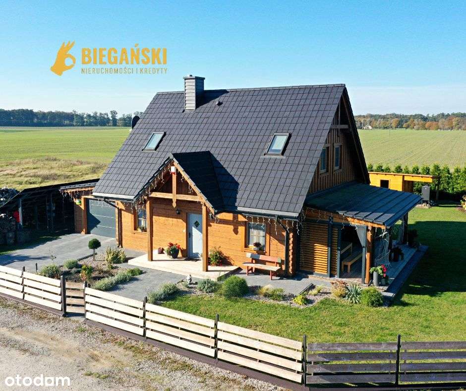 Przepiękny drewniany dom-0