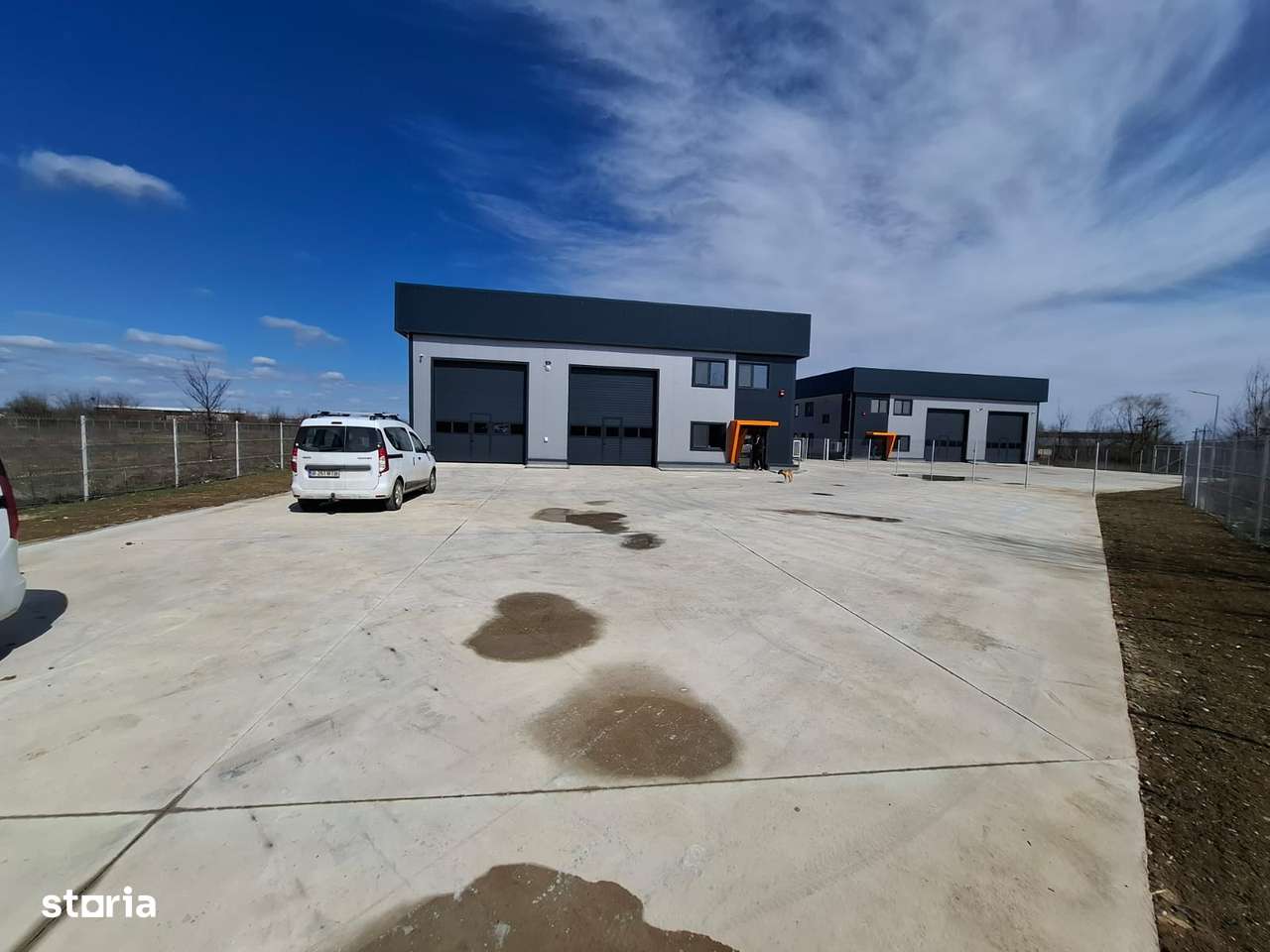 Hale industriale moderne – Rudeni, Chitila (la 250 m de Centură)-0