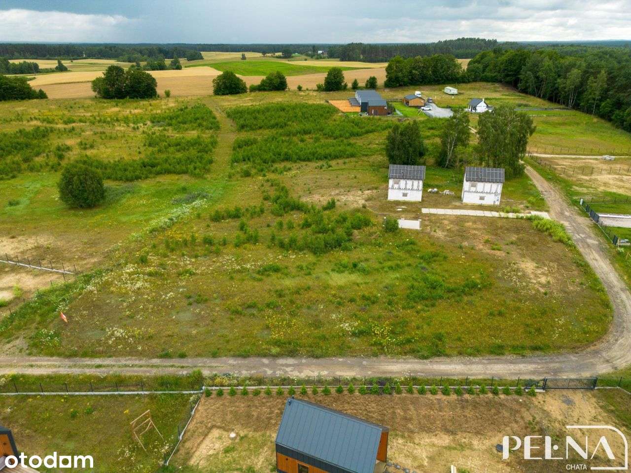 Działka rekreacyjna nad jeziorem koło Kościerzyny-3