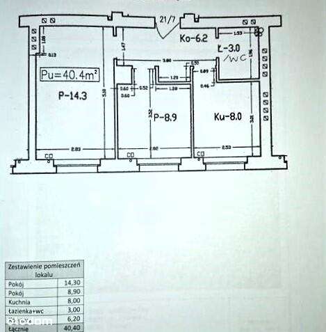 Funkcjonalne, jasne dwa pokoje w cegle !-13