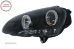 Faruri Angel Eyes VW Golf 5 V (2003-2007) LHD/RHD Negru- livrare gratuita - 5