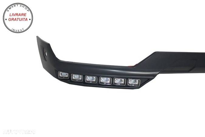 BullBar Bare Protectie cu Prelungire Superioara si Prelungire Bara Fata DRL LED Me- livrare gratuita - 12