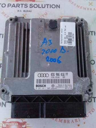 Calculator motor Audi 3, 2.0tdi,an fabr. 2006 - 1