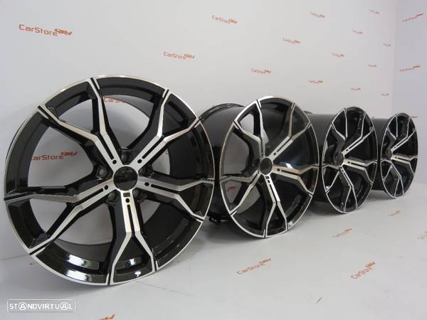 Jantes Look Bmw Style 741M 20 x 10 et40  + 11 et 37 5x120 - 4