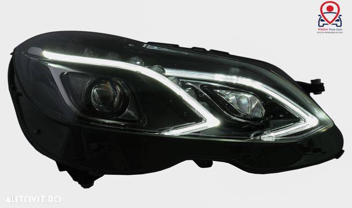 Faruri LED Facelift Design Tuning Mercedes-Benz E-Class C207 2009 201 - 2