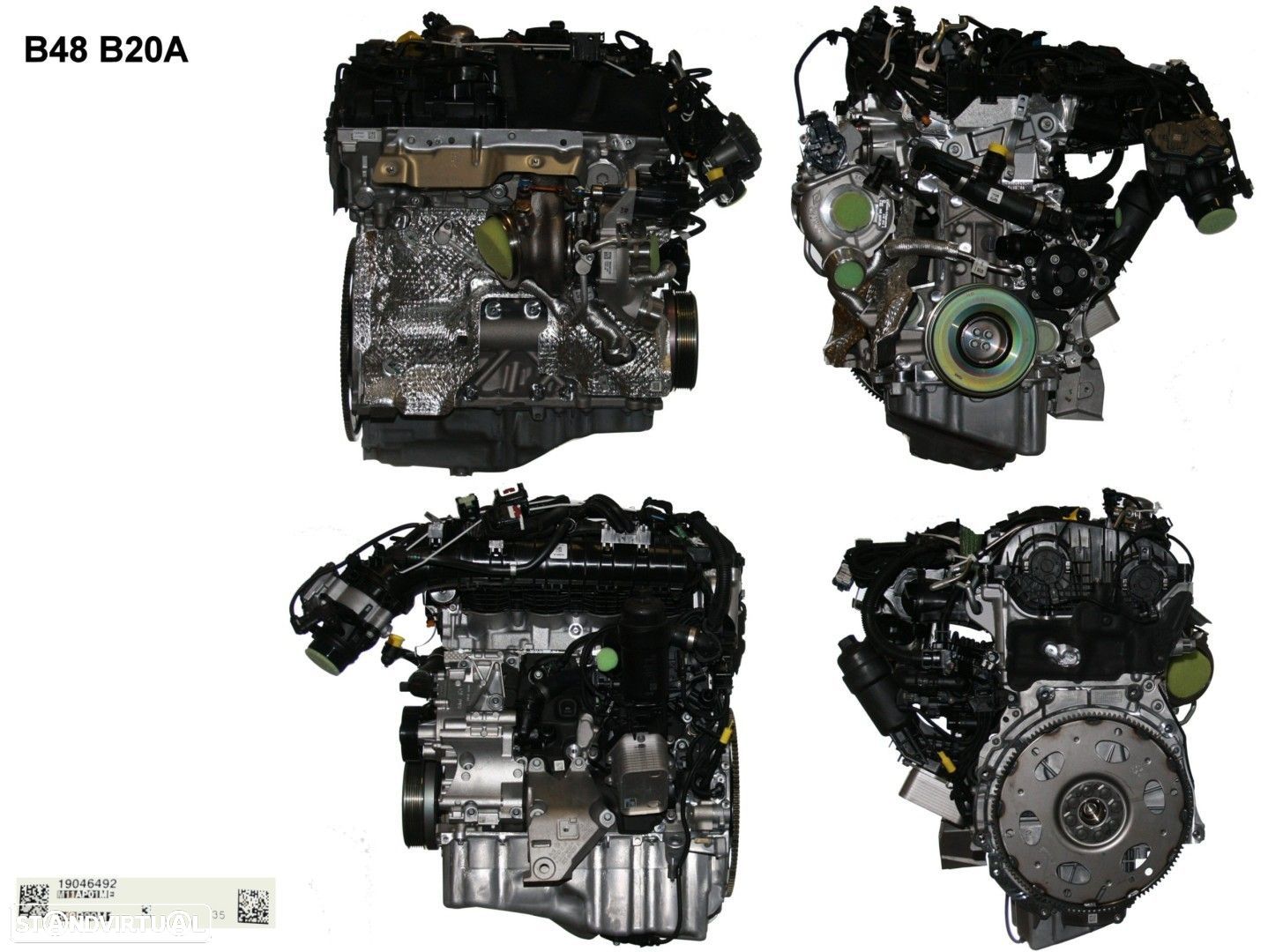 Motor Completo  Novo BMW 2 Coupé (F22) 220i B48B20A - 1