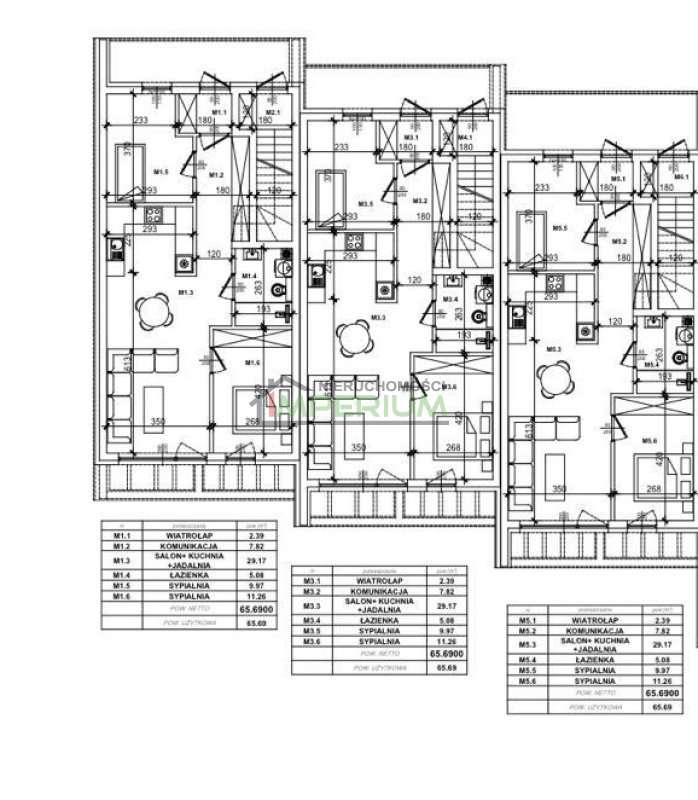 Mieszkanie 65,9 m2 na oś Wólki-7