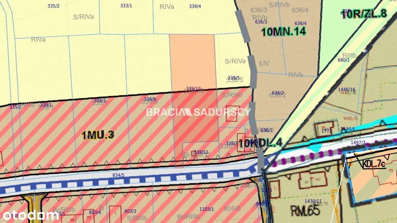 Działka, 2 017 m², Bęczyn-4