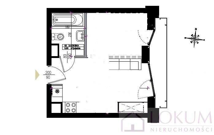 Nowa, niezamieszkana kawalerka, Lubomelska - Pełny obrazek: 4/4