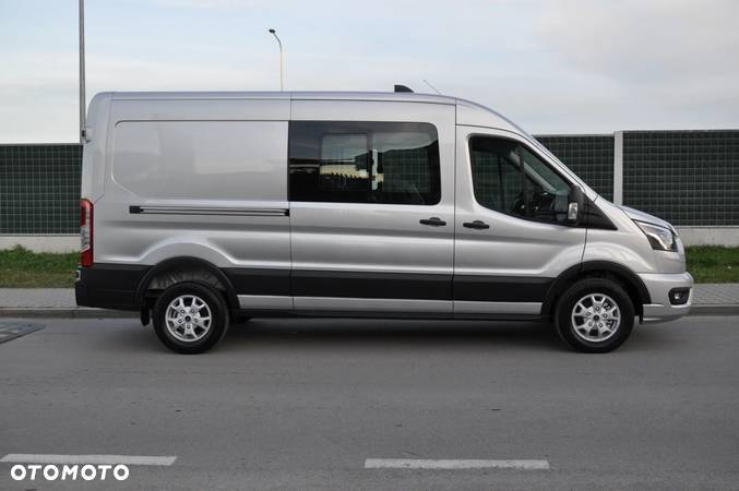 Ford TRANSIT DCIV MCA 2.0 New EcoBlue 170 KM A6 FWD Limited Brygadowy 6 osobowy 350 L3H2 Fabrycznie Nowy Dostępny od Ręki!!! - 23