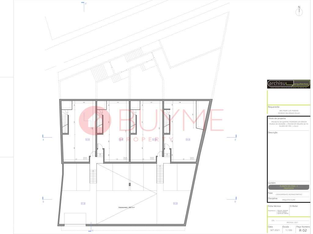 Terreno com projeto aprovado para 4 moradias na Aldeia da Tor - Qui... - Grande imagem: 5/8