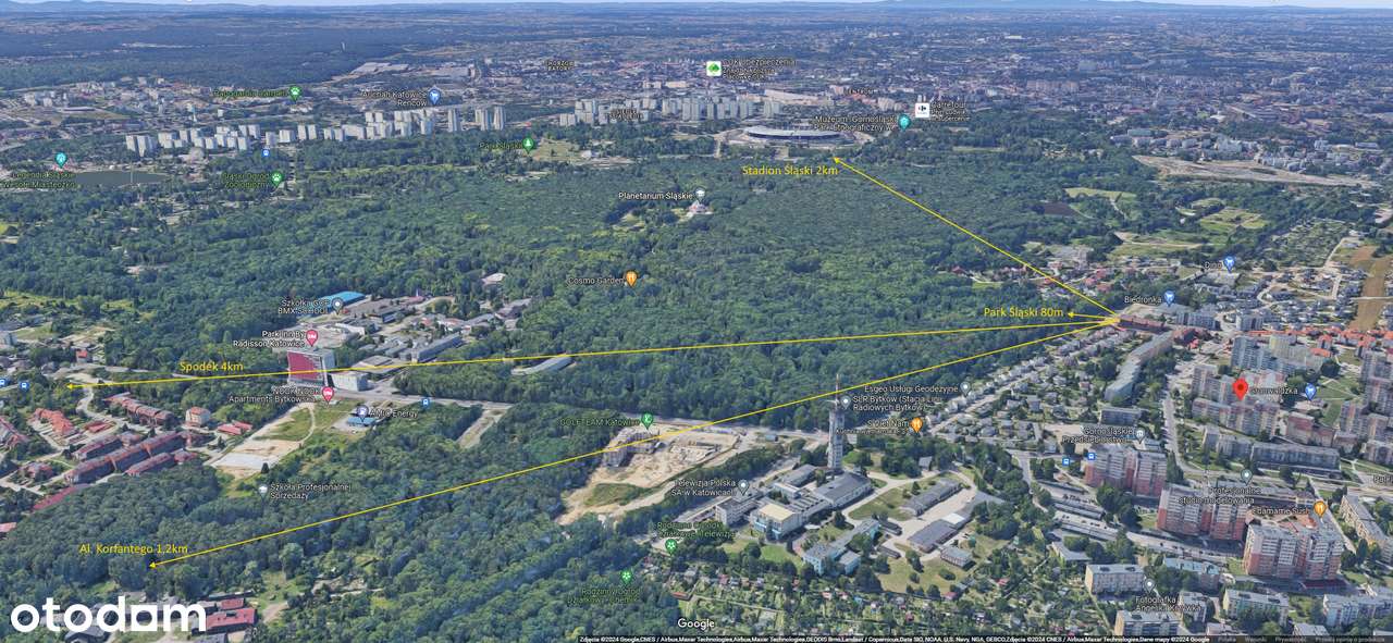 Dwupoziomowy apartament 122m2 przy Parku Śląskim - Pełny obrazek: 4/10