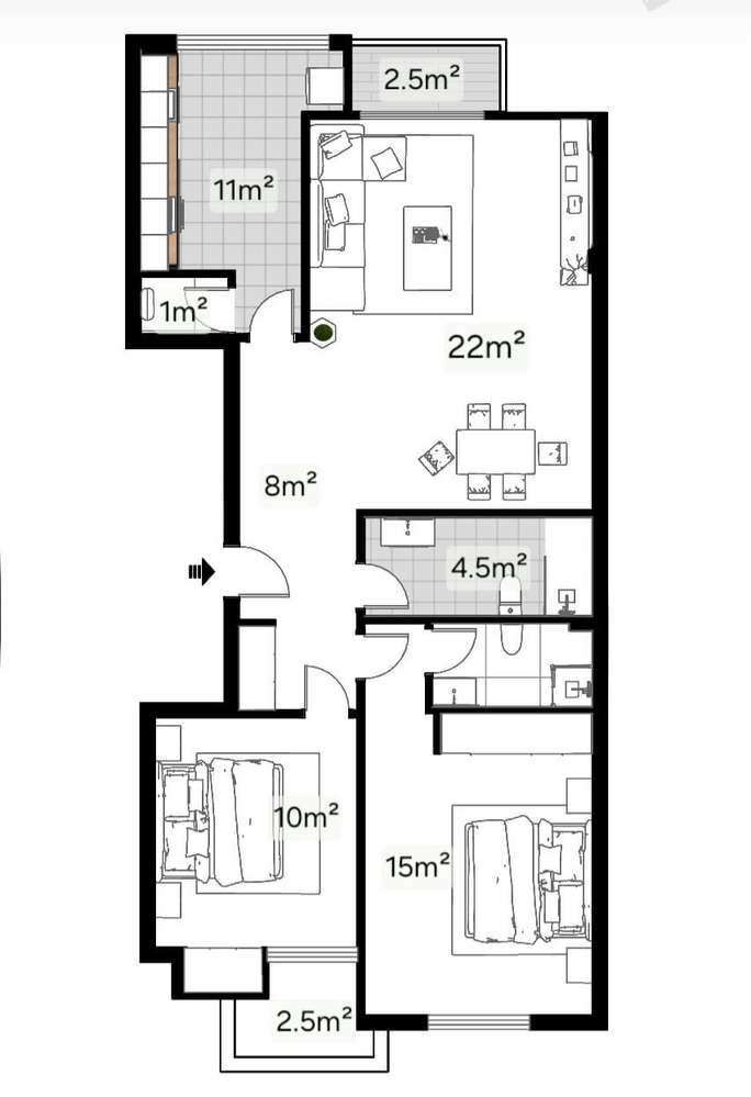 Onde o Seu Próximo Capítulo Começa – Apartamento T2 com Suíte | Rincho-22
