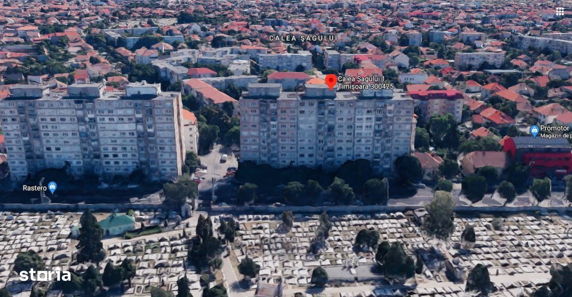 Apartament 3 camere - 51m² - ETAJ 7/10, Timisoara - Calea Sagului