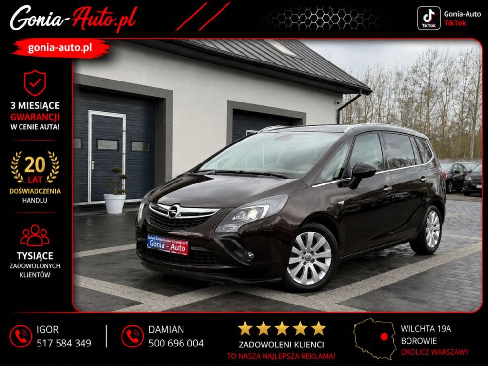 Opel Zafira C (2011-2019) Tourer 1.6 SIDI Turbo ecoFLEX Start/Stop Innovation 2013