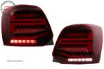 Stopuri Full LED VW POLO 6R 6C 61 (2011-2017) Semnal Dinamic Led Vento Look- livrare gratuita - 15