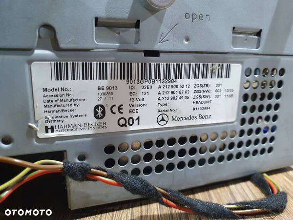 MERCEDES W212 RADIO CD NAWIGACJA A2129005212 - 10