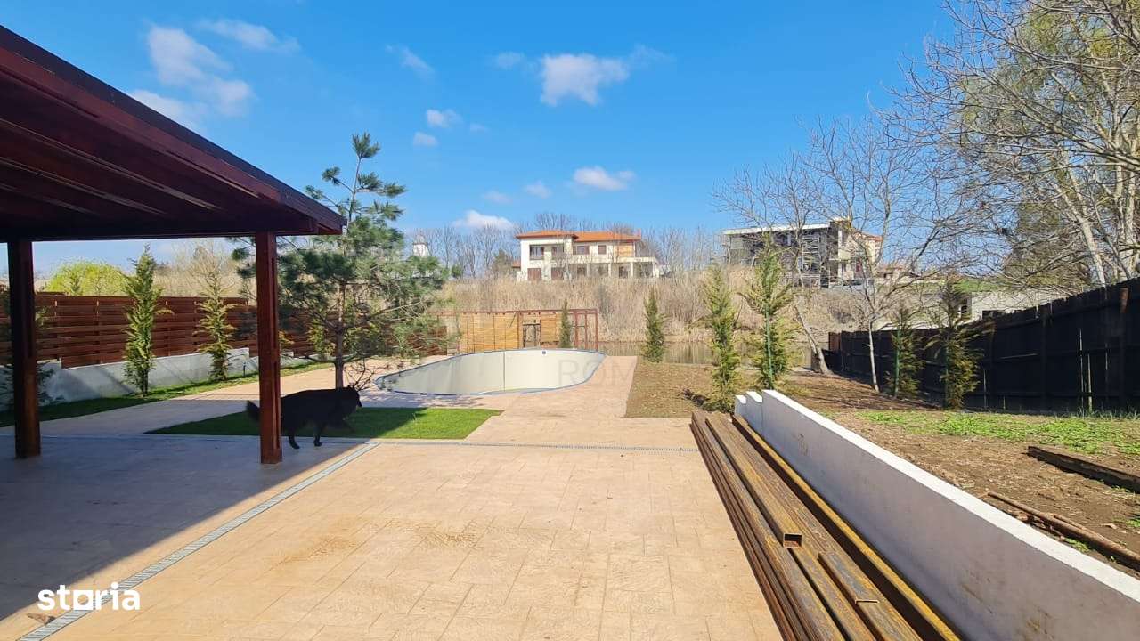 Vila Snagov la lac cu ponton de vanzare - Imagine principală: 5/15