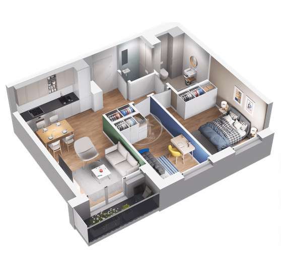 Miejsce postojowe gratis Trzy pokoje Dodatkowe WC-0