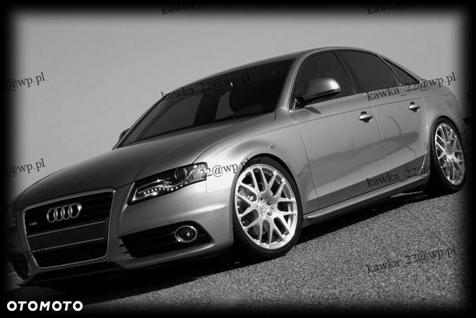 AUDI A4 S4 B8 S-LINE LISTWY PROGOWE !!! - 1