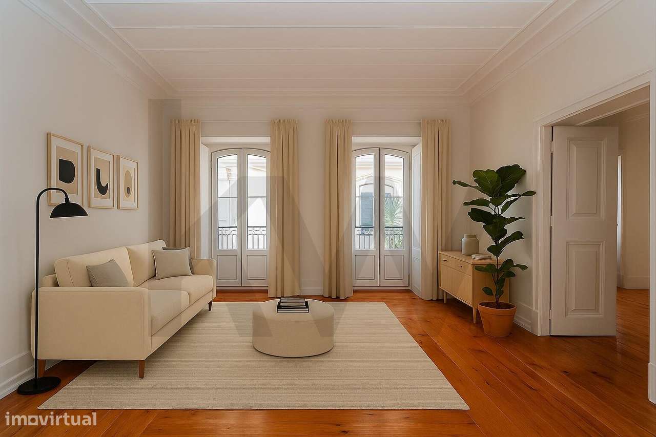 Magnifico Apartamento T4 | Campo de Ourique - Grande imagem: 3/30