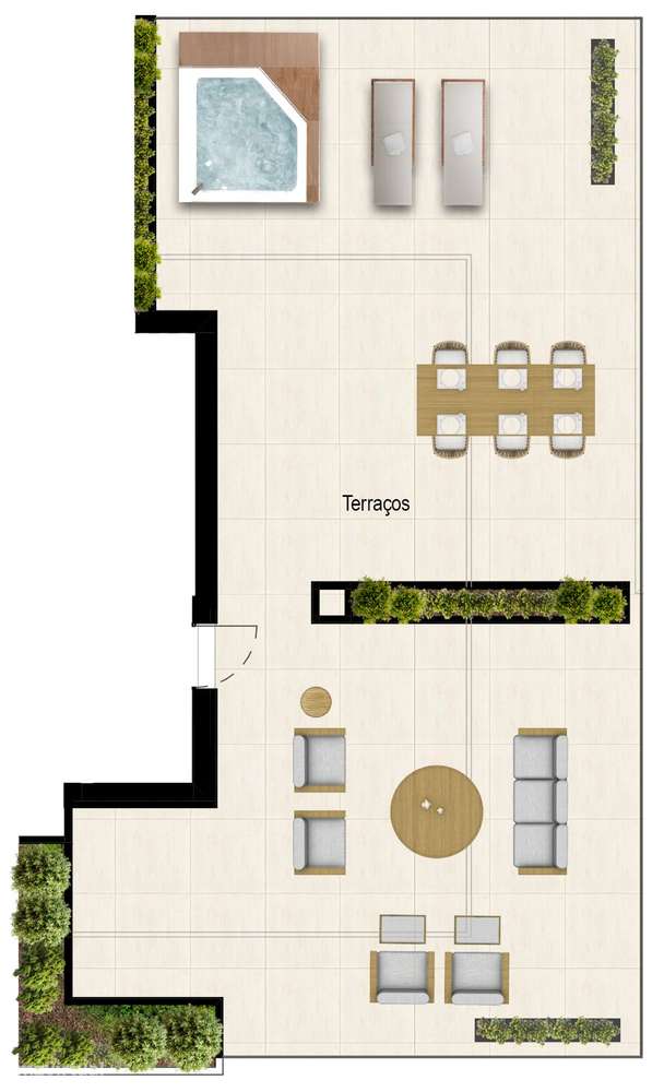 Excelente Apartamento T2 Duplex com amplo terraço-10