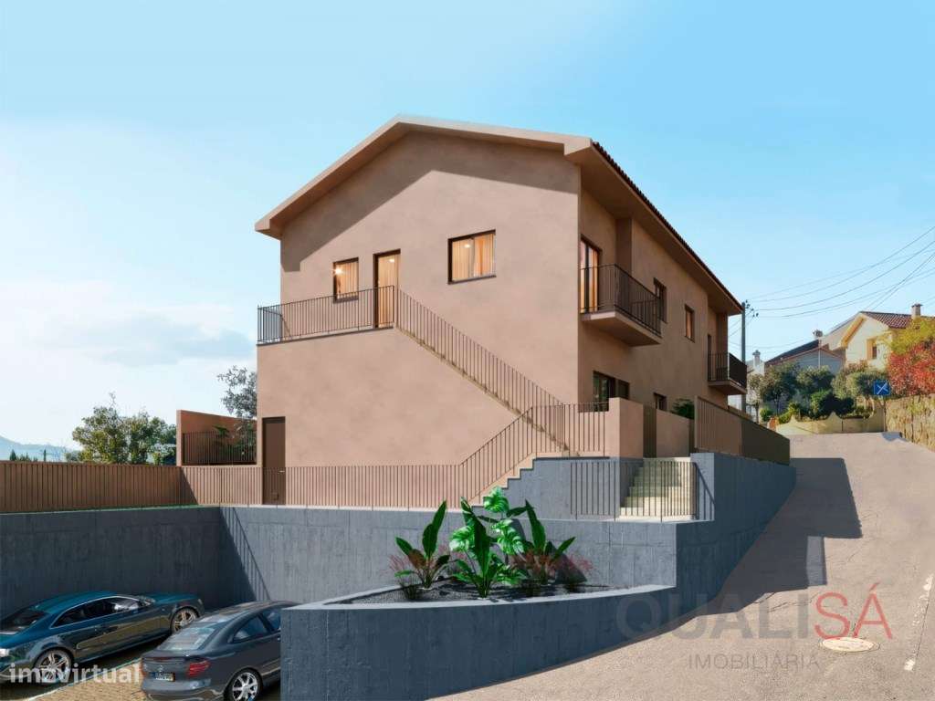 Apartamento T2 novo com logradouro e lugar de garagem em Ferreiros ... - Grande imagem: 5/25
