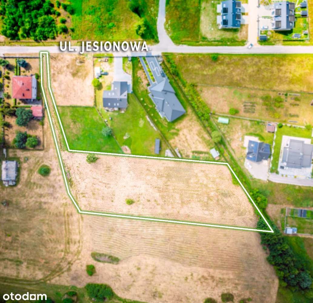 D-g Błędów 2 działki z pozwoleniem na budowę domów jednorodzinnych-9