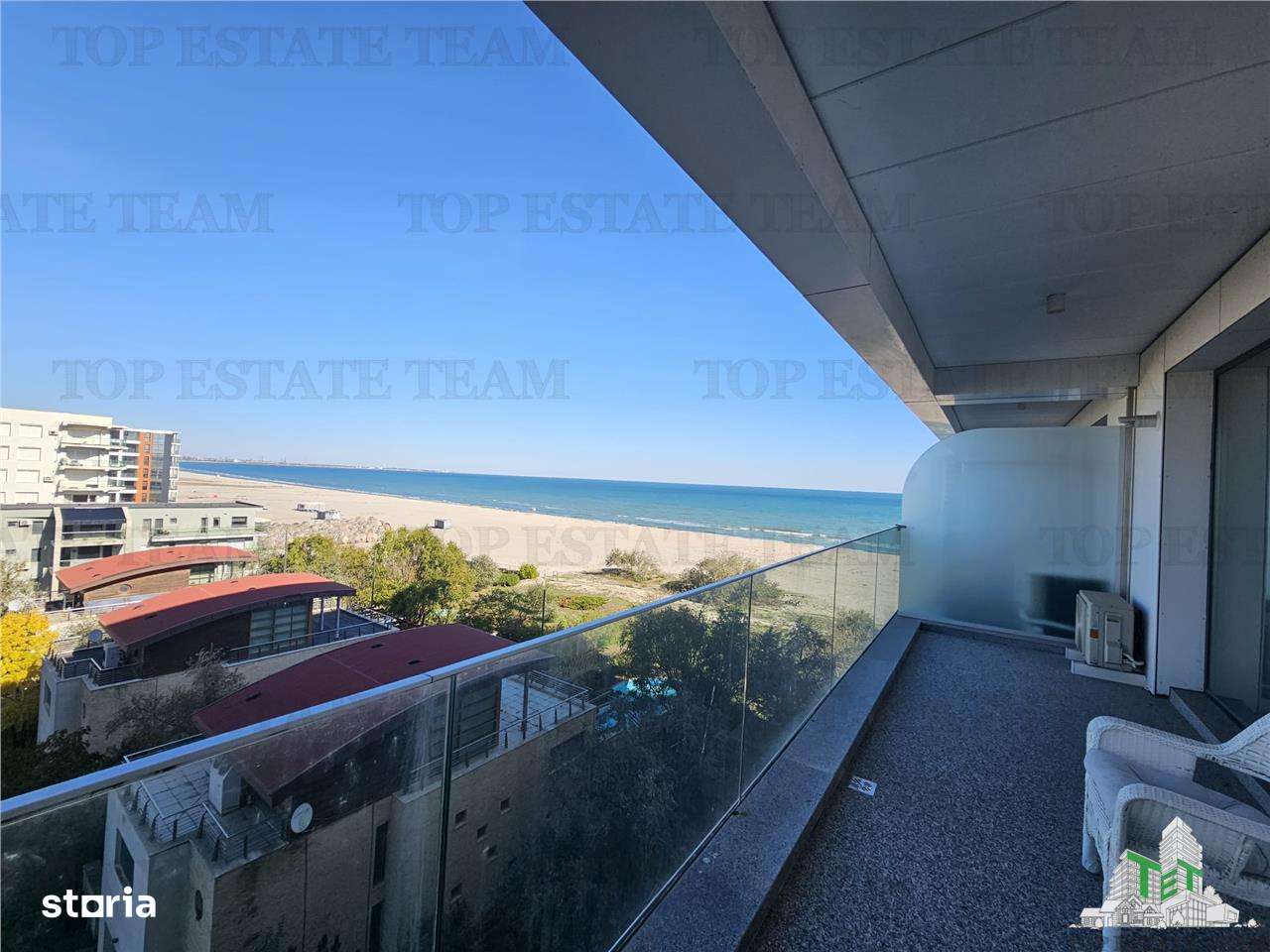 Apartament 2 camere vedere frontala la mare Complex Sea On Mamaia-6