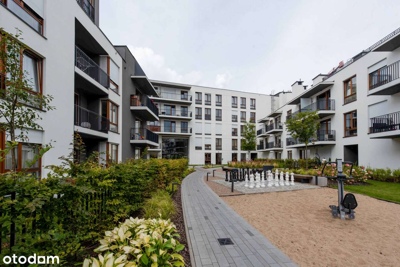 Nowe, wykończone 3 pok. o pow. 61 m2, + loggia, miasteczko Wilanów.-19