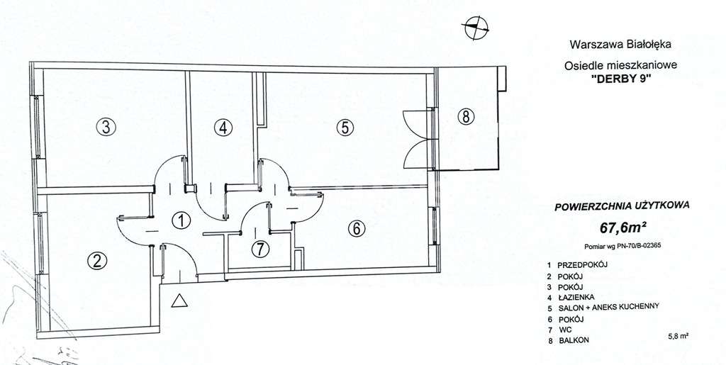 68m | 4 pokoje | balkon | parking | 2 komórki-15