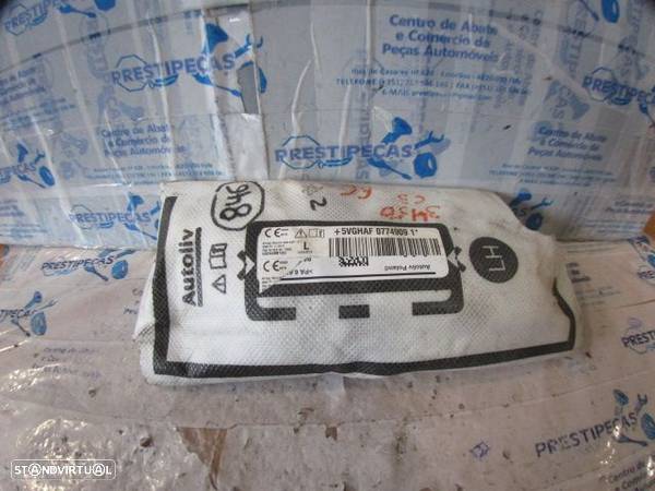 Airbag Banco 9824498180 CITROEN C3 3 FASE 1 2019 1.2I 83CV 5P BRANCO FRT ESQ - 1