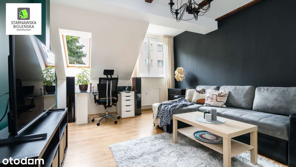 Loftowe 3‑pok. – dębowy parkiet, 3 m sufit.-12