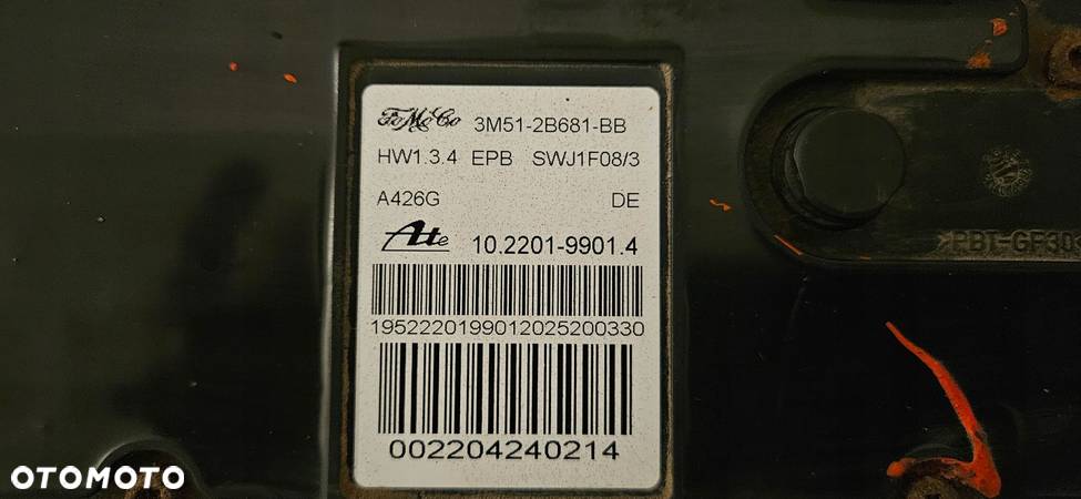 HAMULCE RĘCZNY ELEKTRYCZNY FORD C-MAX MK1 I 3M51-2B681-BB 2003-2007 - 2