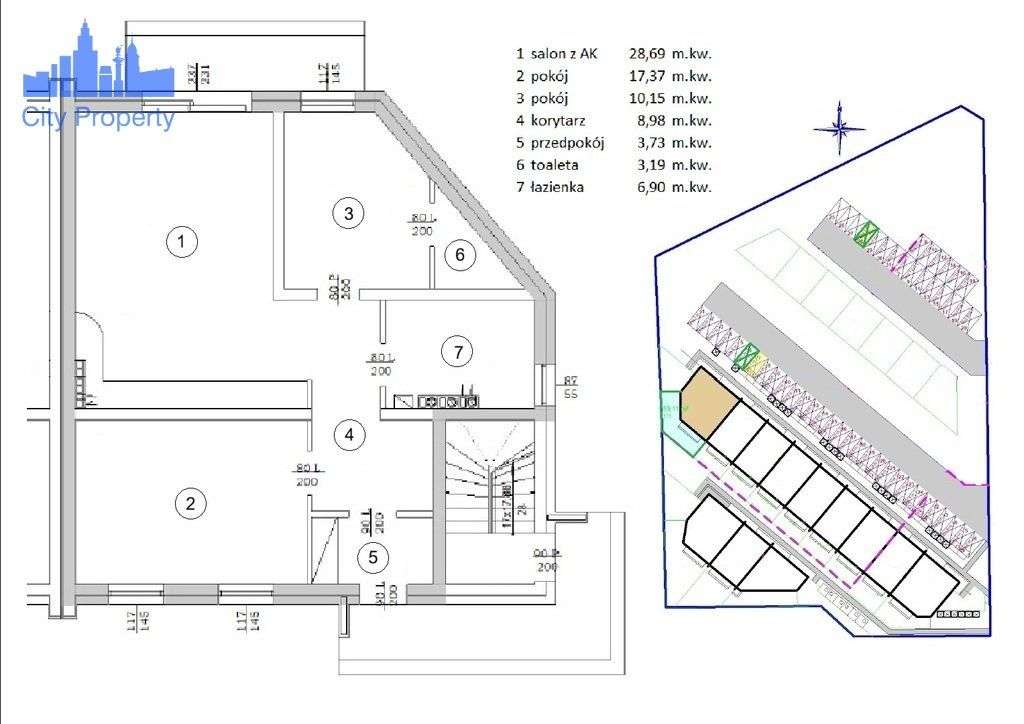 Narożne 3 pokojowe z ogródkiem 59 m.kw.-11