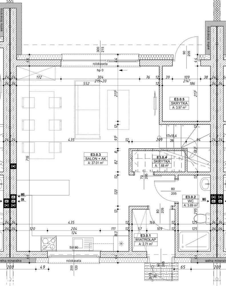 Leszno Zatorze - 4 sypialnie + salon-dom środkowy-4